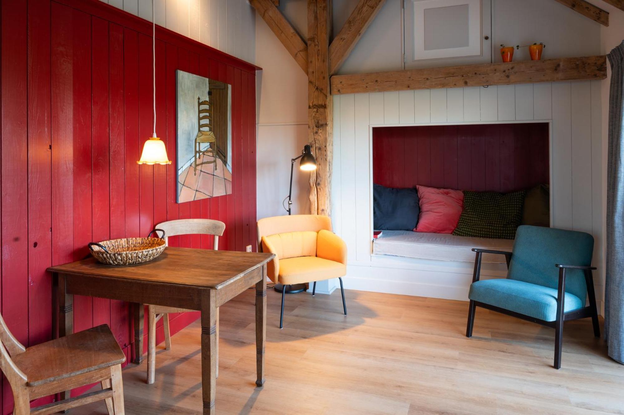 Kleinhoef - Charmante, Luxe Kamers In Een Boerderij Uit 1875 Nigtevecht Eksteriør bilde